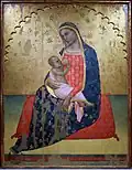 Madonna dell'Umiltà by Allegretto Nuzi