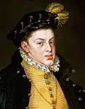 Carlos, Prince of Asturias, 1564. Kunsthistorisches Museum, Vienna