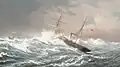 The American paddle steamer "De Ruyter" to the rescue