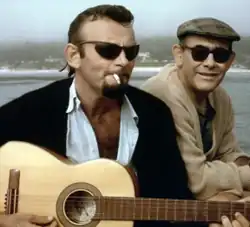 Berns (left) with Jerry Wexler in the 1960s