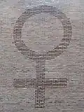 Stylized Venus symbol