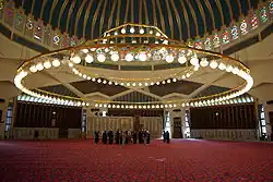 Interior of the mosque