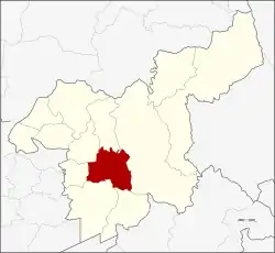 District location in Saraburi province
