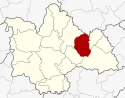 District location in Kalasin province