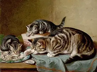 An Oyster Supper, 1882