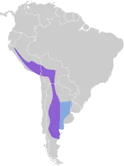 Map of range