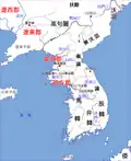 Four Commanderies of Han in 3 CE