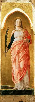 Saint Justina by Bartolomeo Montagna