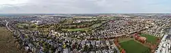 Aerial view of Angus Glen