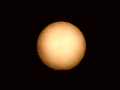 Animation of the eclipse as seen from Montevideo, Uruguay