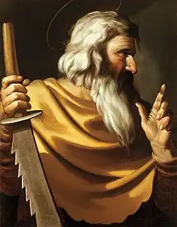 Simon the Zealot by Caravaggio