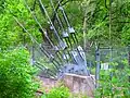 Antenna mast guy-wire anchor 2