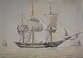 Bella Aurora, a Greek polacca off Marseille (1803)