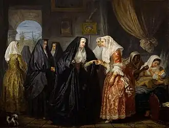 Antoine de Favray - The Visit of Maltese Ladies