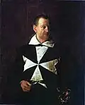 Caravaggio, Portrait of Fra Antonio Martelli