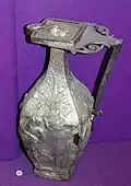 Silver pitcher
