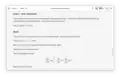 UberWriter displaying TEX math