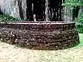 Apsidal stupa walls at Gurubhaktulakonda monastery