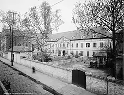 Old Ursuline Convent in the French Quarter while it was the Archbishop's Palace