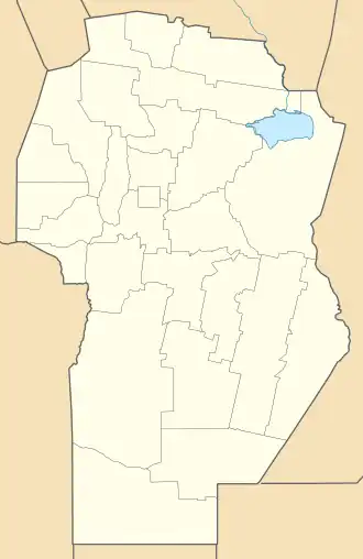 Matorrales is located in Córdoba Province