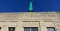 Arlington Co-Operative Bank Building, entry detail