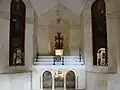 Inside the memorial chapel in Antelias: the remains of victims recovered from the Syrian desert
