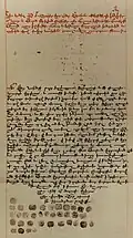 Document from 1734
