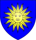Arms of St Cleere family of St Osyth, Essex.