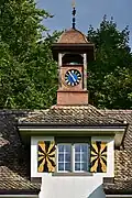 clock tower of the main building