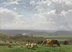 Scenery in the Auvergne: Early Morn