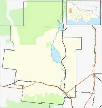 Kenmare is located in Shire of Hindmarsh