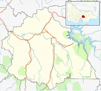 Yea is located in Shire of Murrindindi