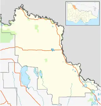 Piangil is located in Rural City of Swan Hill