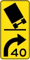 (W1-8) Tilting Truck (right)
