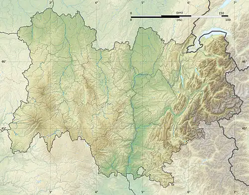 Courchevel is located in Auvergne-Rhône-Alpes