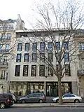 Site of the first location of primary school classes, 17, Avenue d´Iéna