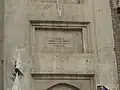 Plaque marking the former residence of Sikh-era General Paolo Avitable