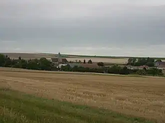 A general view of Avon-la-Pèze