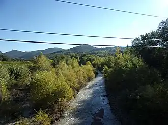 The Ayguemarse river at Beauvoisin