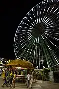 The 45-metre (147 feet) tall Giant Wheel