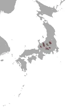 Map of range