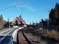 Platform at Feldberg-Bärental station