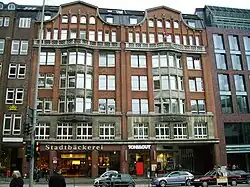 Building hosting the consulate-general in Hamburg