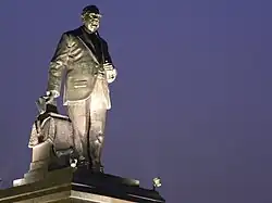 Statue of B.R. Ambedkar inside Dr. Bhimrao Ambedkar Samajik Parivartan Sthal, Lucknow
