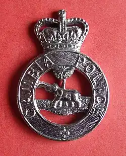 Cap badge, pre-independence.