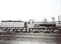 1873 Class/J2 No 2159. Built by Dübs ad Companyin 1893; rebuilt with H-type boiler in 1906; renumbered 3436 in 1907; became London Midland and Scottish Railway 3436 in 1923; rebuilt with G7-type Belpaire boiler in 1924; became British Railways 43436 in 1948; withdrawn June 1962.