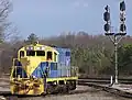 BB 8, a GP16 in GRIV paint at Doswell, Virginia.