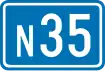 National Route 35 shield}}