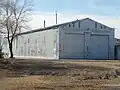 Engine House for the locomotive and caboose