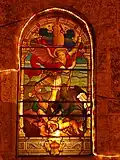Stained glass in the Church